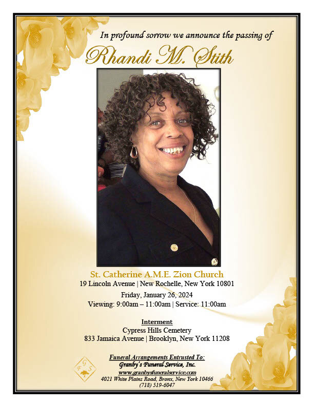 The Celebration of Life for Ms. Rhandi Stith - Image