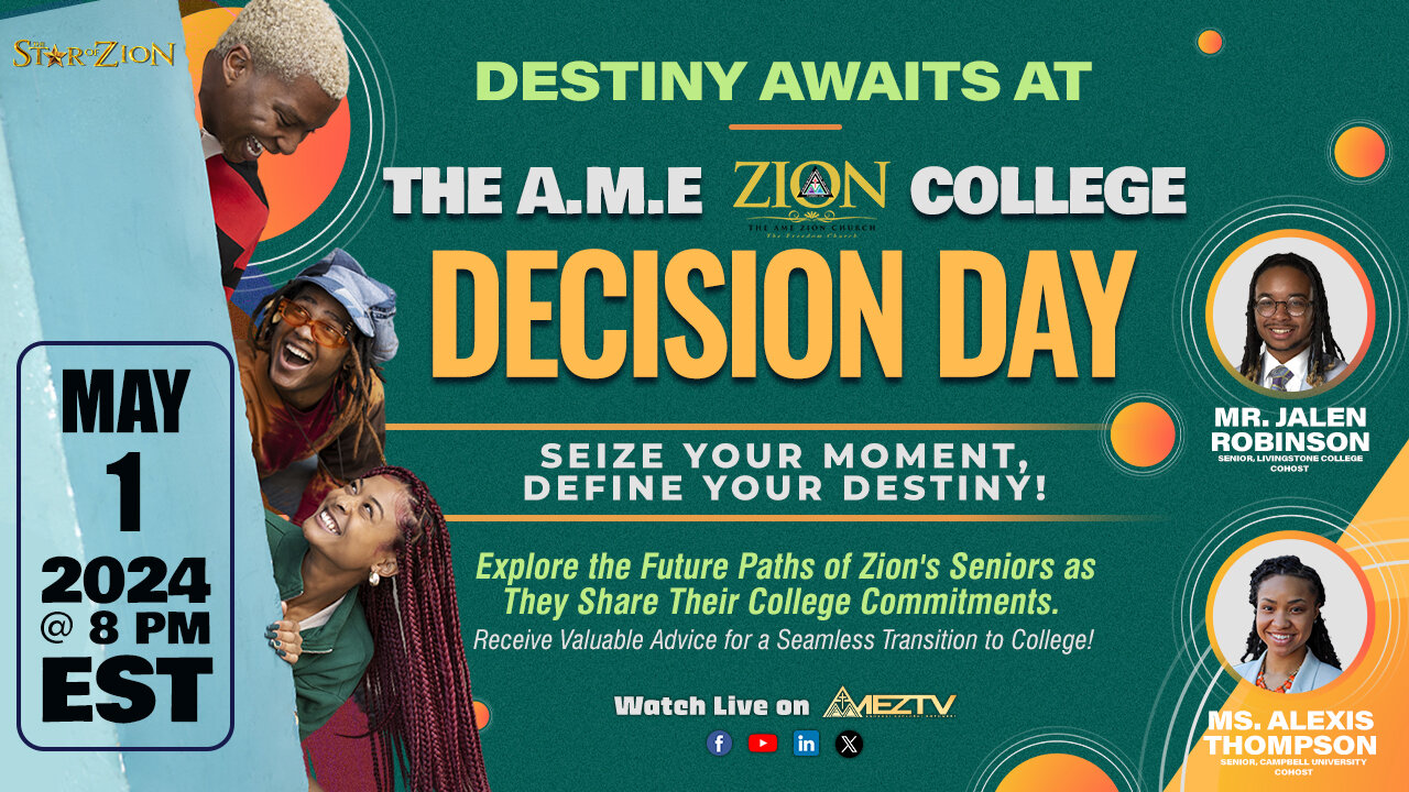 The A.M.E. Zion Church Celebrates College Decision Day - Image