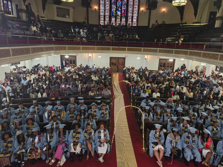 WHEN ONE DOOR CLOSES, ANOTHER ONE OPENS COLUMBIA UNIVERSITY BLACK GRAD 24K GOLDEN CLASS COMMENCEMENT AT MOTHER ZION