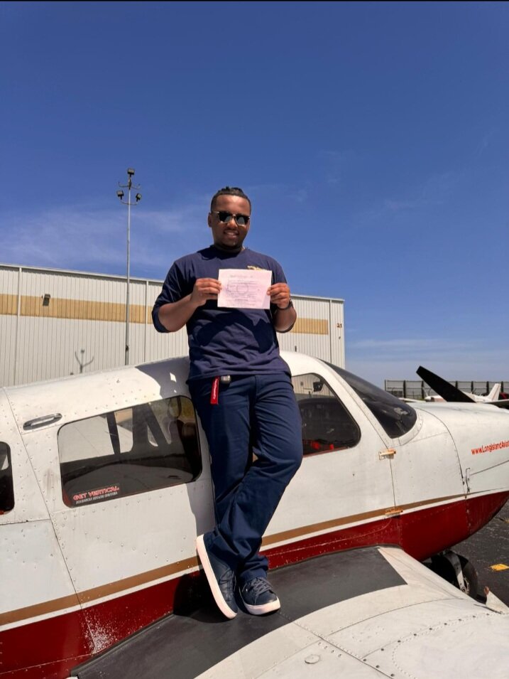 History in the Skies: Youngest African American Male in New York Earns Private Pilot License