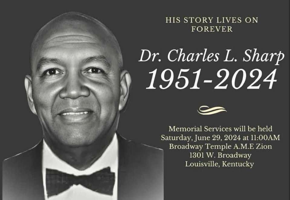 TRIBUTE TO DR. CHARLES L. SHARP - Image