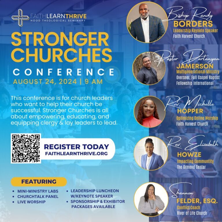 Stronger Churches Conference at Hood Theological Seminary