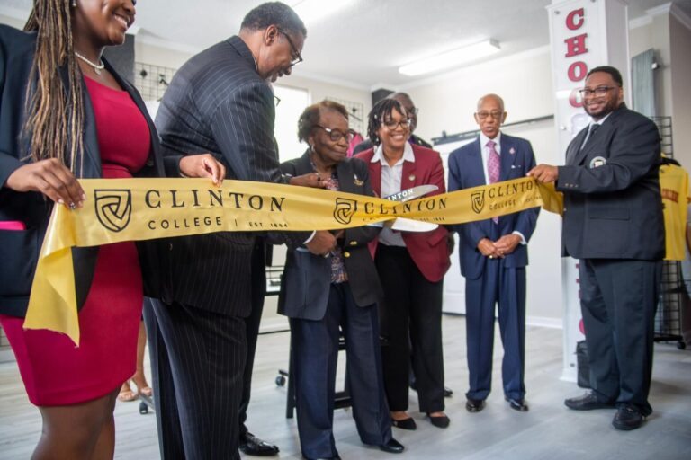 Clinton College Celebrates Ribbon-Cutting Ceremony for the New Margaret Neely Bookstore