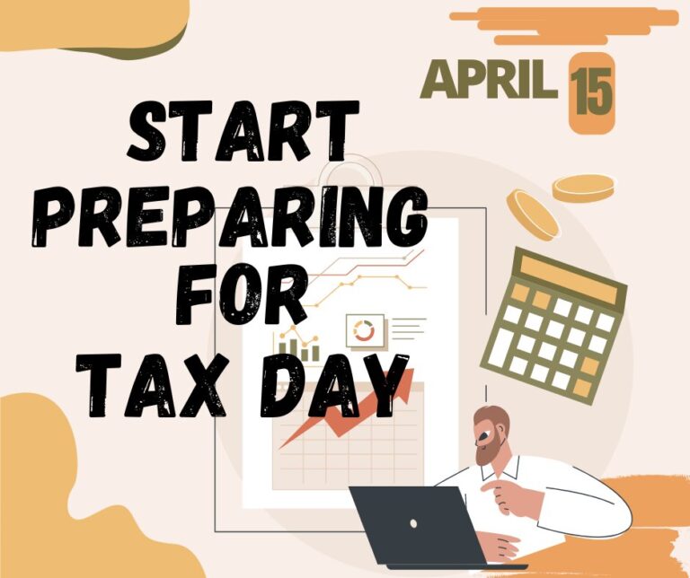 Start Preparing for Tax Day