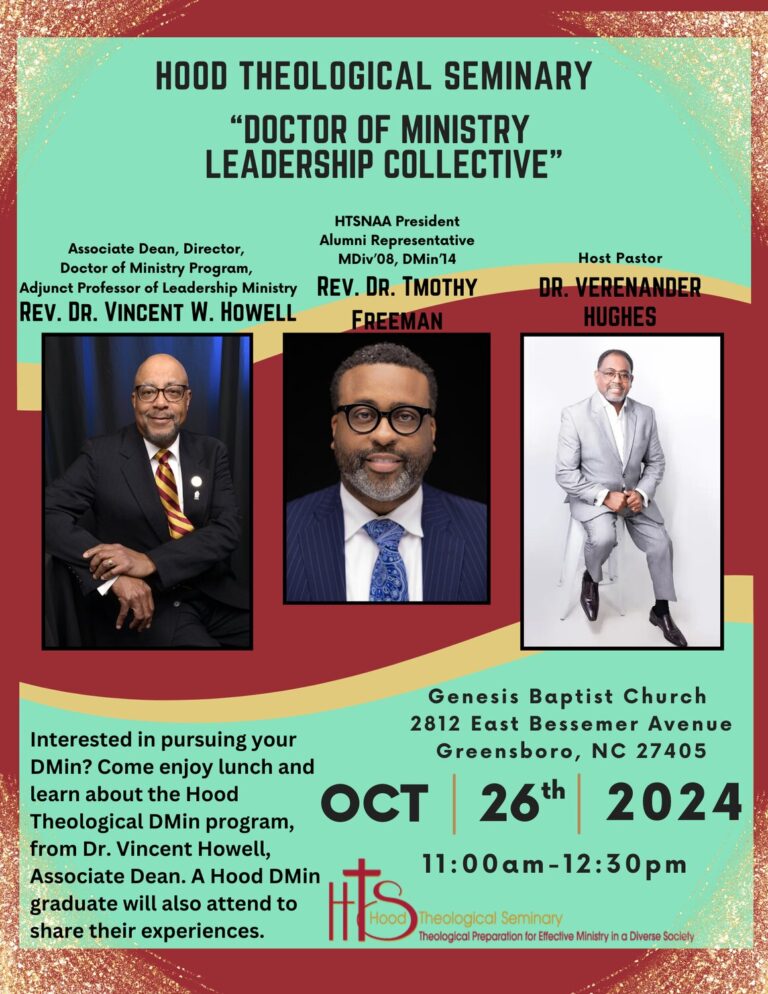 HTS to Host Doctor of Ministry Leadership Collective
