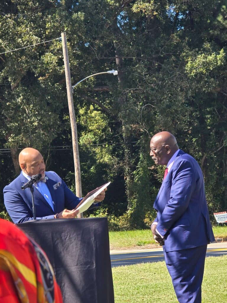 JULIUS WALKER, JR.’S LEGACY IS CEMENTED IN STONE