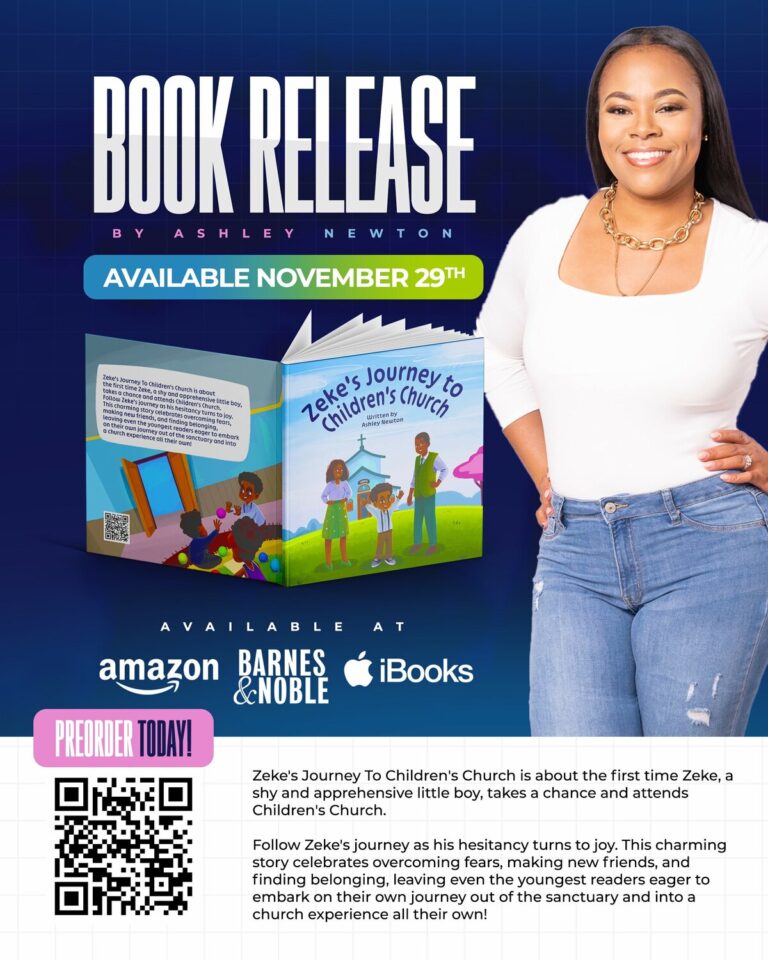 From Children’s Ministry Leader to Children’s Book Author: Ashley Newton’s Journey to Inspiring Children’s Faith