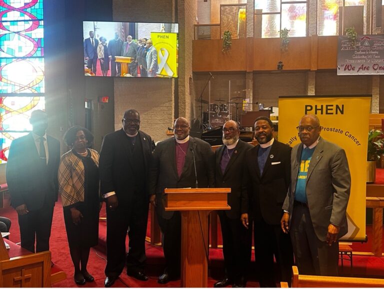 Historic Collaboration between Men of Zion, Health Ministry of The A.M.E. Zion Church, and The Prostate Health Education Network