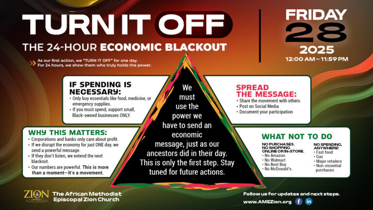 The A.M.E.Z. Church Board of Bishops Endorse Rev. Al Sharpton’s Call To Action