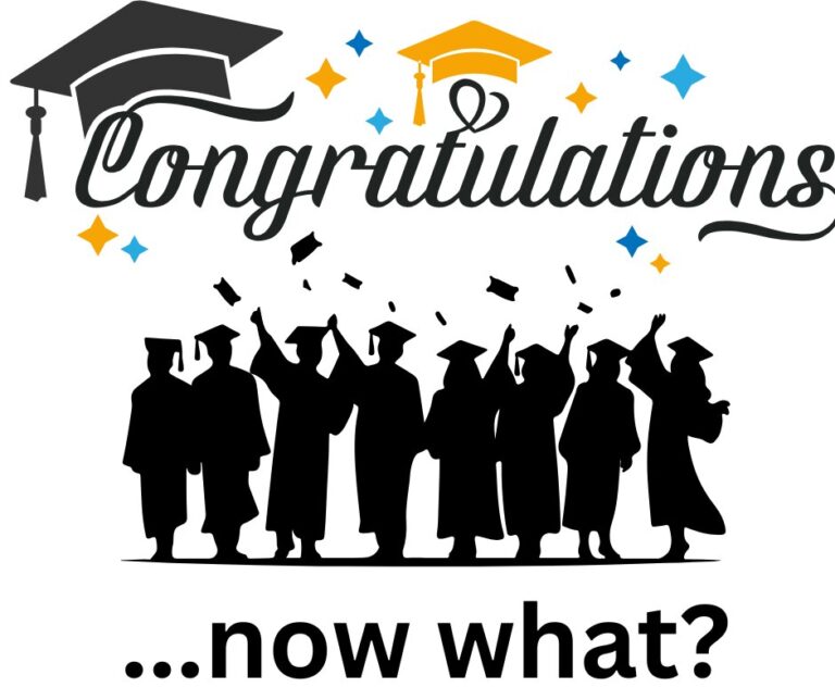 Congratulations Graduate! Now what?
