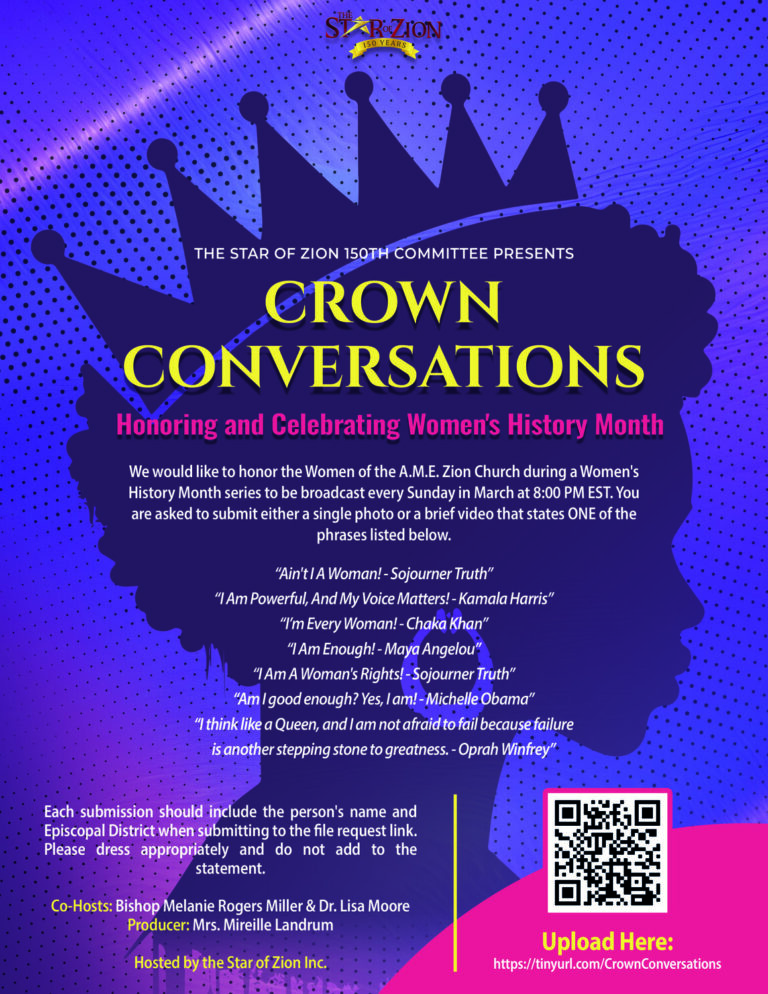 An Open Call for Women to Participate in Upcoming Series: Crown Conversations
